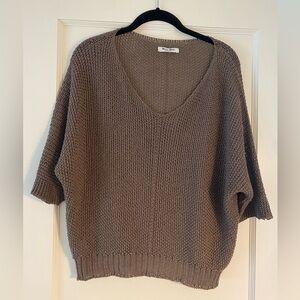 Meo Melli Italy open knit sweater